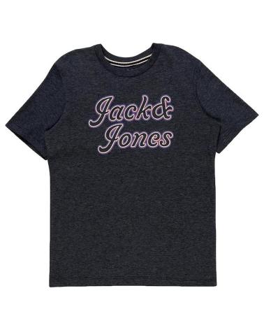 JACK & JONES T-SHIRT WITH PRINTED LOGO 12190241 BLUE AZUL