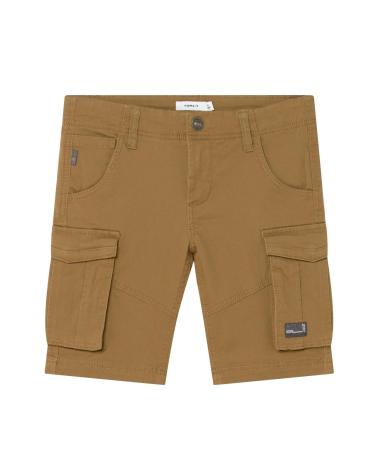 NAME IT PANTALONES CORTOS CARGO BEIGE 13198124 BEIGE