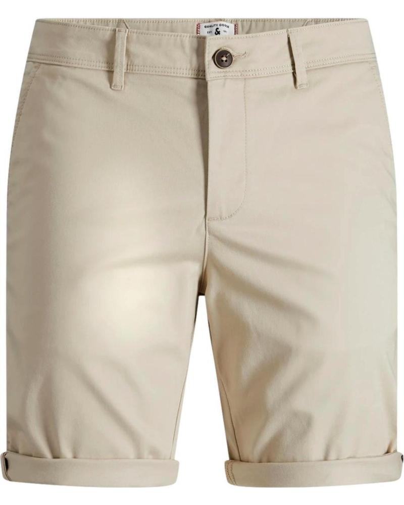 JACK AND JONES PANTALON DE VESTIR BEIG NINO JACKJONES 12172213 BEIGE