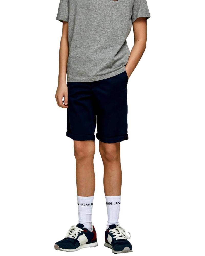 JACK & JONES PANTALONCINO ELEGANTE BLU 12172213 AZUL