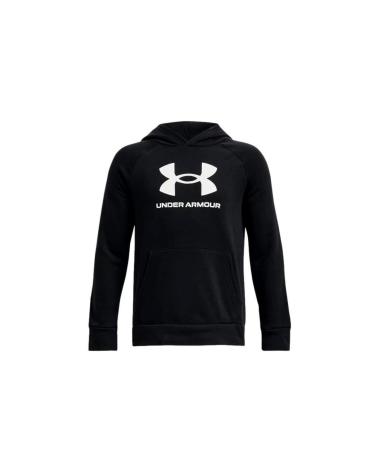CAMISOLA UNDER ARMOUR RIVAL FLEECE 1379791 PRETA NEGRO