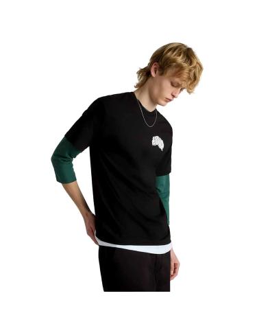 T-SHIRT VANS PROWLER SS VN000G4NBLK NERA NEGRO