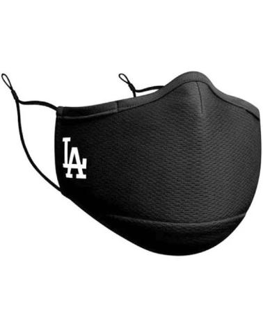 MASCARILLA NEGRA NEW ERA LOGO LA 60113270 NEGRO