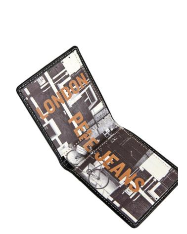 PEPE JEANS PORTAFOGLIO IN PELLE CON STAMPA FOTOGRAFICA PM070366