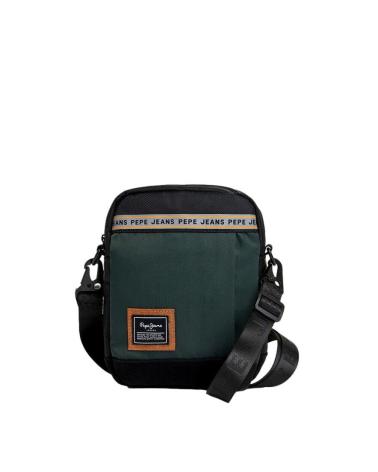 PEPE JEANS BOLSA TIRACOLO DE TECIDO COMBINADO PM030775