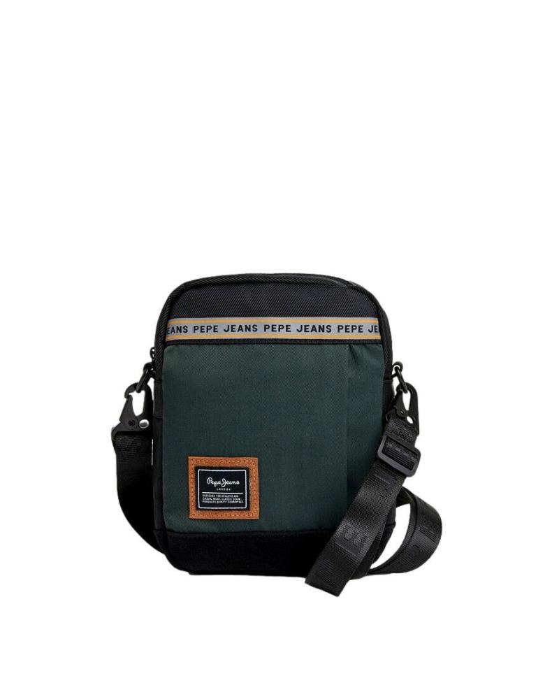 PEPE JEANS BANDOLERA DE TEJIDO COMBINADO PM030775