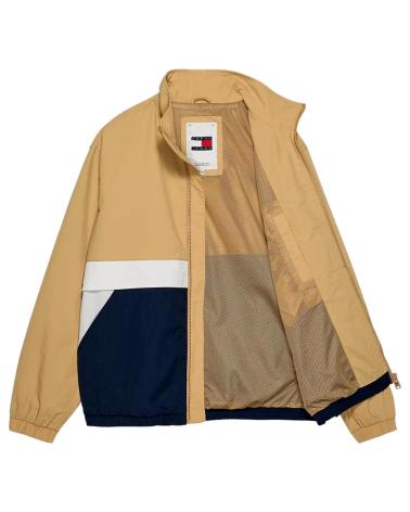 CAZADORA BOMBER TOMMY JEANS ESSENTIAL BEIGE DM0DM17887 BEIGE