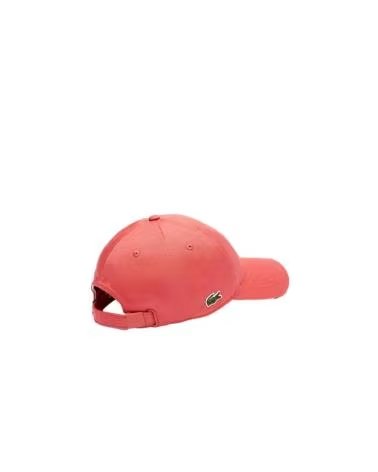 LACOSTE GORRA UNISEX ALGODON ECOLOGICO ROSA