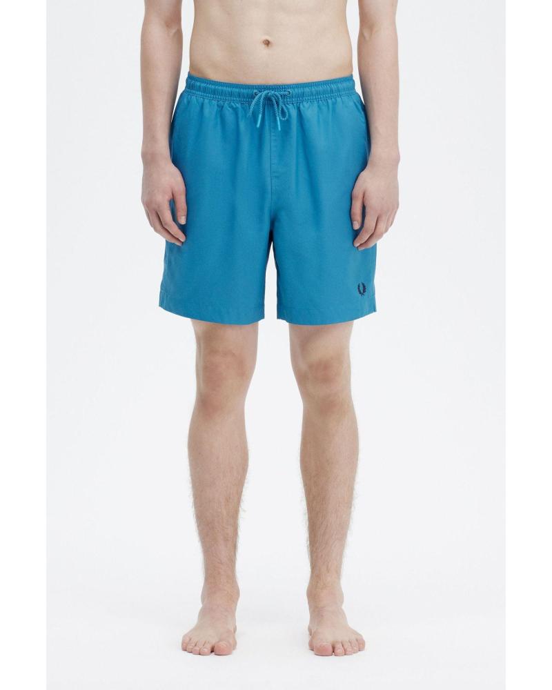 CLASSIC FRED PERRY SWIM SHORTS BLUE U46 AZUL-U46