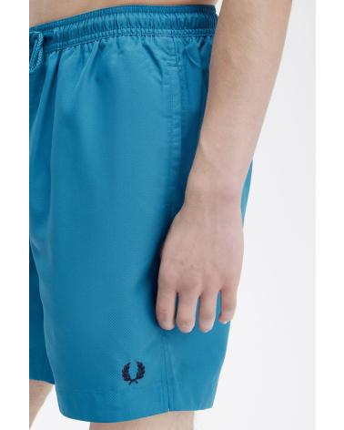 CLASSIC FRED PERRY SWIM SHORTS BLUE U46 AZUL-U46