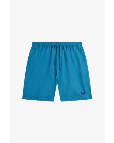 CLASSIC FRED PERRY SWIM SHORTS BLUE U46 AZUL-U46