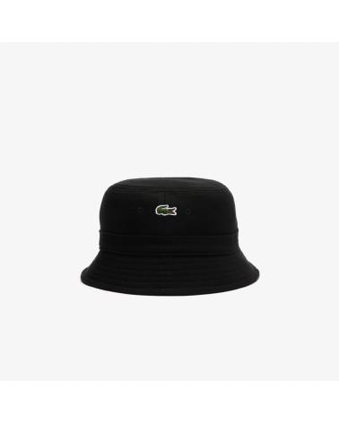 LACOSTE BOB CHAPEAU 031 NOIR MULTICOLOR