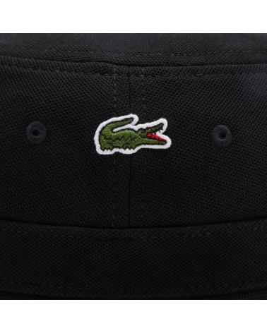 LACOSTE BOB CHAPEAU 031 NOIR MULTICOLOR