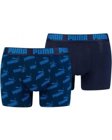 PUMA 2ER PACK HERREN BOXERSHORTS SCHWARZ NEGRO