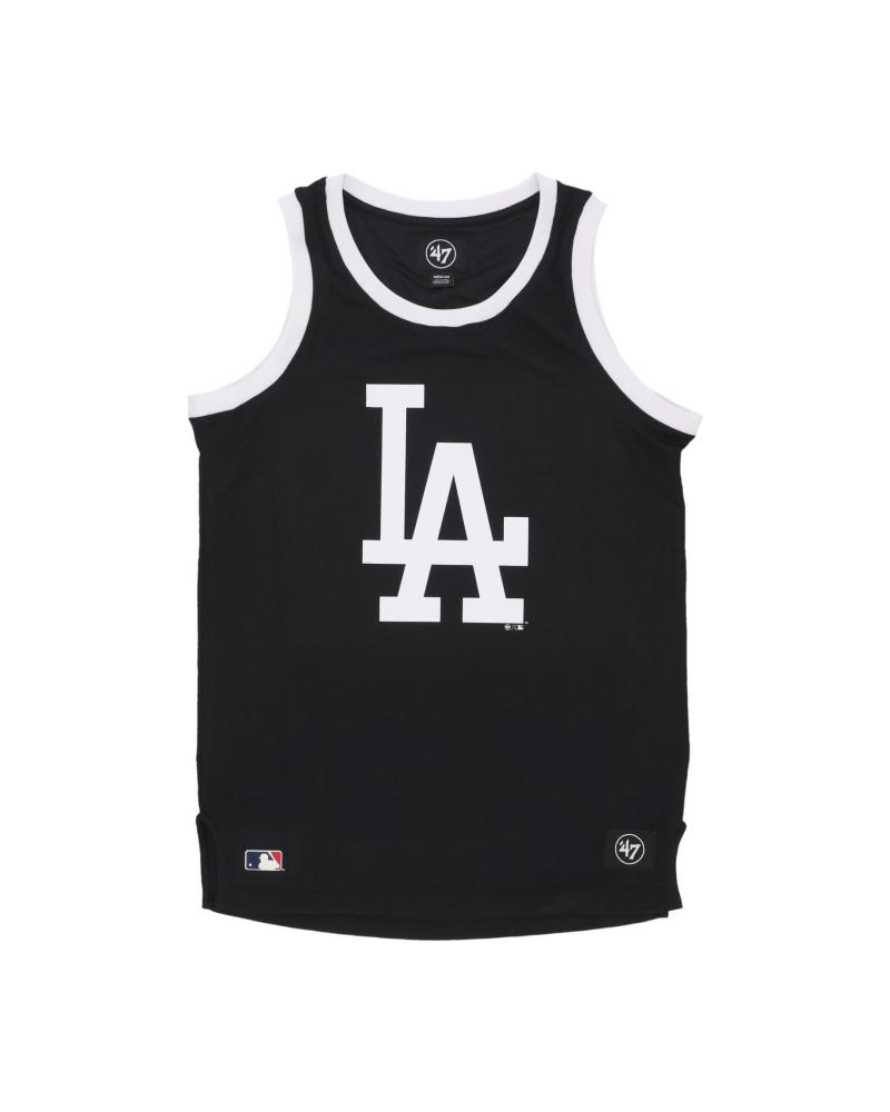 CANOTTA DA BASKET '47 BRAND LOS ANGELES DODGERS NERA NEGRO