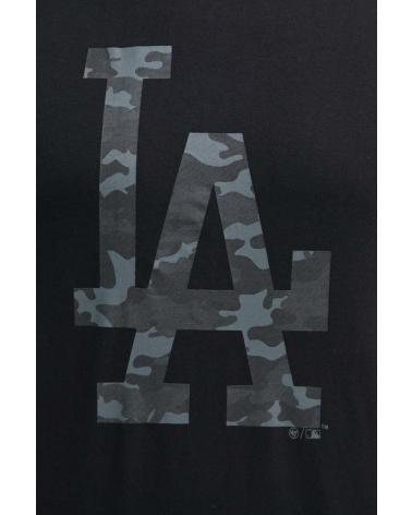T-SHIRT '47 BRAND LOS ANGELES DODGERS PRETA BB012TEMECH608510JK NEGRO