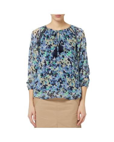 PEPE JEANS BLUSE CHIARA PRINT PL304830 BLAU AZUL