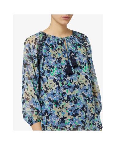 PEPE JEANS BLUSE CHIARA PRINT PL304830 BLAU AZUL