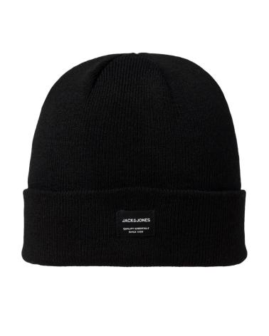 JACK & JONES BONNET EN TRICOT 12092815 NOIR NEGRO