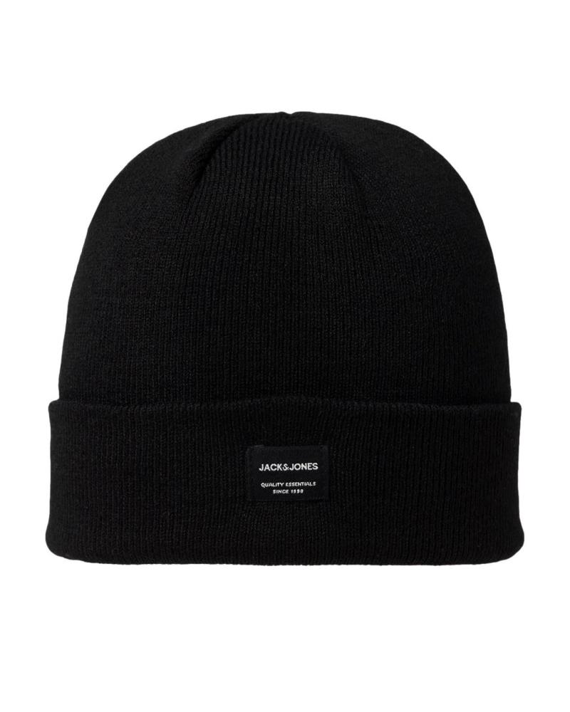 JACK & JONES BONNET EN TRICOT 12092815 NOIR NEGRO