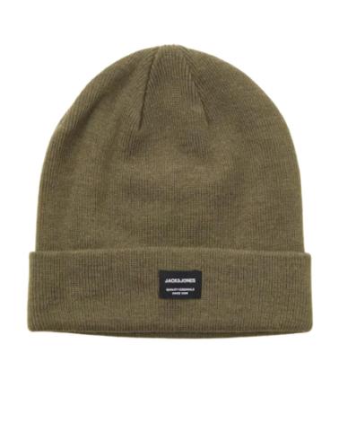 JACK & JONES BONNET EN TRICOT 12092815 VERT VERDE