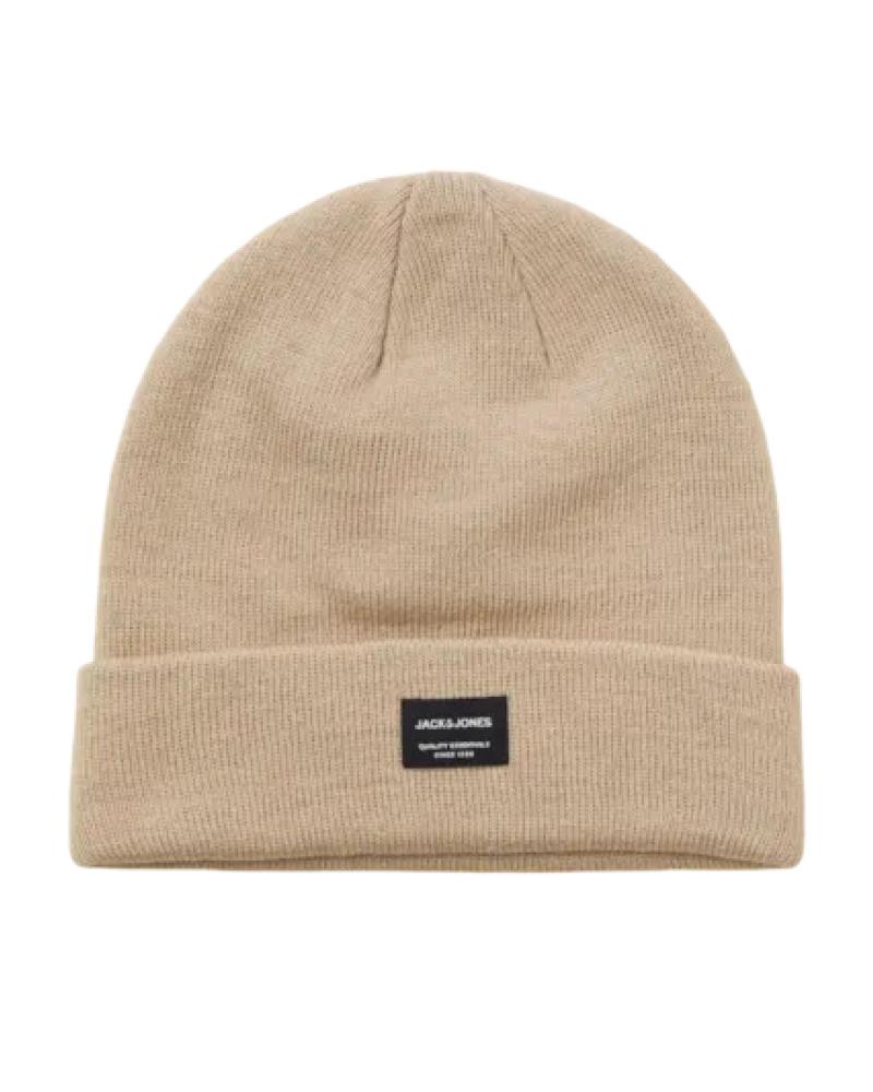 JACK & JONES BONNET EN TRICOT 12092815 BEIGE BEIGE