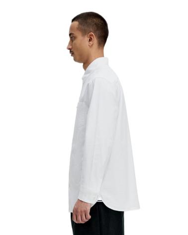 FRED PERRY OXFORD SHIRT WHITE M5516 BLANCO