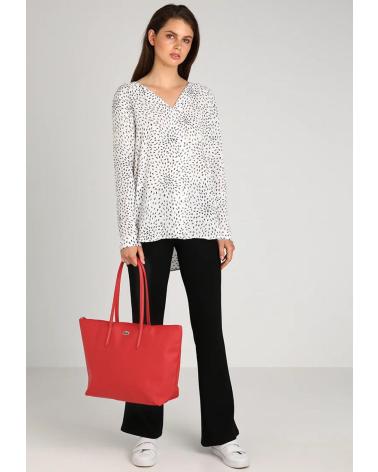 BOLSA TOTE LACOSTE NF188PO VERMELHA