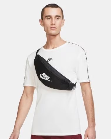 NIKE HERITAGE BAUCHTASCHE FA21 DB0490-010 SCHWARZ