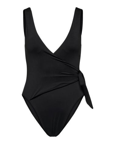 ONLY FATO DE BANHO JULIE WRAP TIE PRETO 15283188 NEGRO