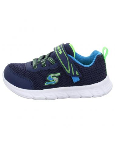 girl and boy Trainers SKECHERS ZAPATILLAS COMFY FLEX 407305N AZUL