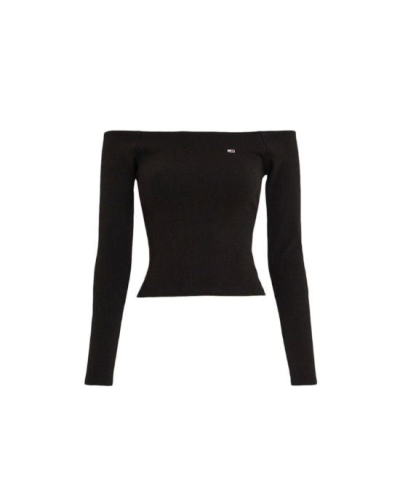 TOMMY JEANS T-SHIRT COL BATEAU DW0DW17535 NOIR NEGRO