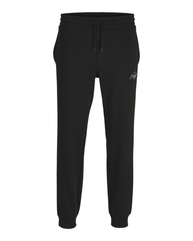 PANTALON EN COTON JACK & JONES 12260864 NOIR NEGRO