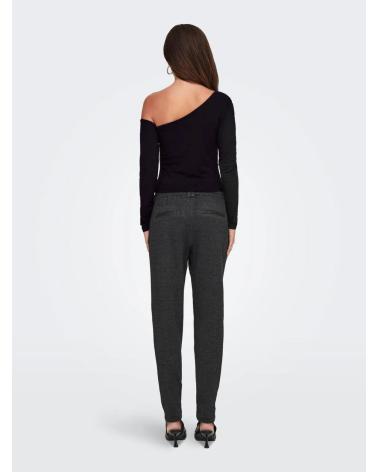 TOP ASYMÉTRIQUE À MANCHES LONGUES ONLY 15344398 NOIR NEGRO