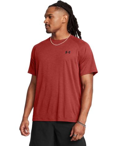 T-SHIRT SPORTIVA UA TECH UNDER ARMOUR TEXTURE ROSSA 1382796 ROJO
