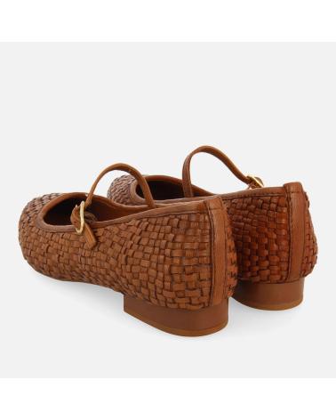 Ballerines-pour-femmes-GIOSEPPO-BAILARINAS-MUJER-TRENZADO-PIEL-BODAJK-73634-MARRóN
