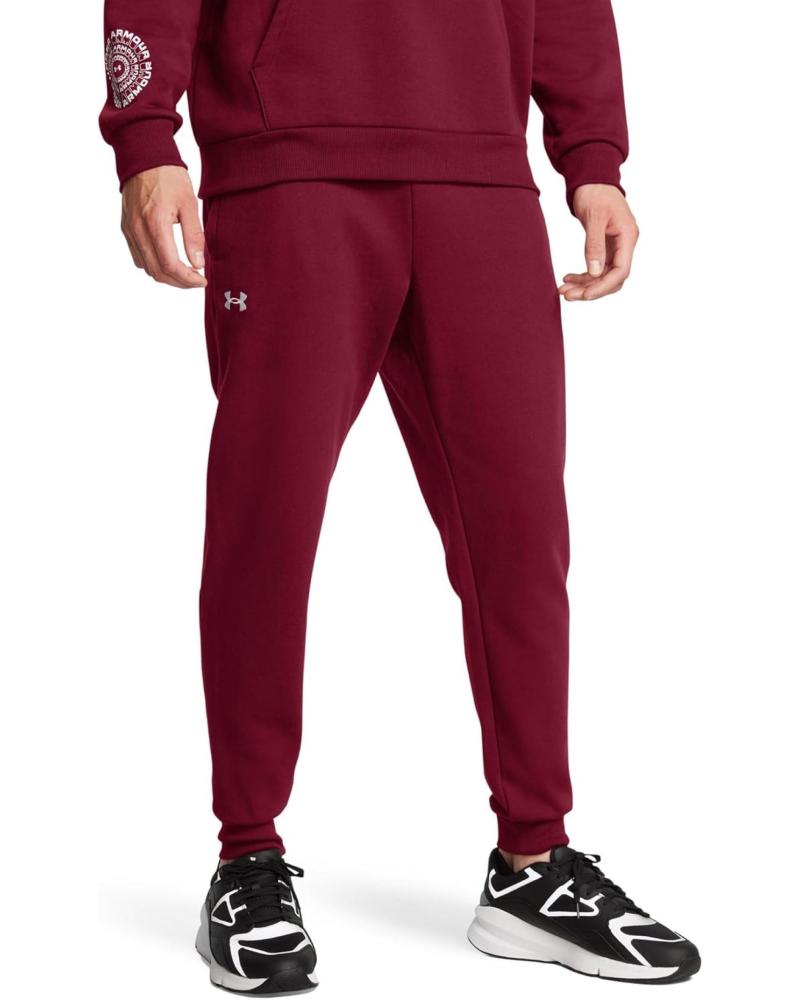UNDER ARMOUR JOGGINGHOSE WEINROT ROJO
