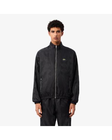 Início-LACOSTE-CHAQUETA-CHANDAL-CROPPED-CON-MONOGRAMA-BH4001-NEGRO
