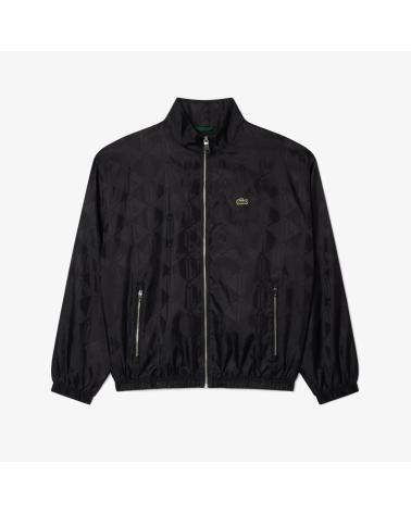 Início-LACOSTE-CHAQUETA-CHANDAL-CROPPED-CON-MONOGRAMA-BH4001-NEGRO