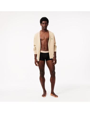 LOT DE 3 BOXERS LACOSTE 5H3401 NOIR NEGRO