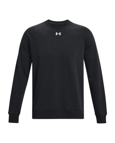 FELPA UNDER ARMOUR UA RIVAL FLEECE GIROCOLLO NERA 1379755 NEGRO