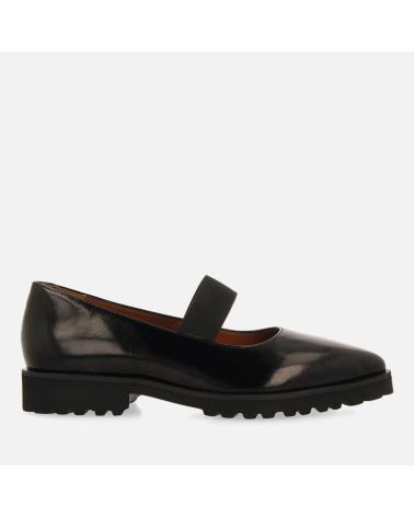 GIOSEPPO BLACK PATENT LEATHER EFFECT BALLERINAS MODEL 73829 NEGRO