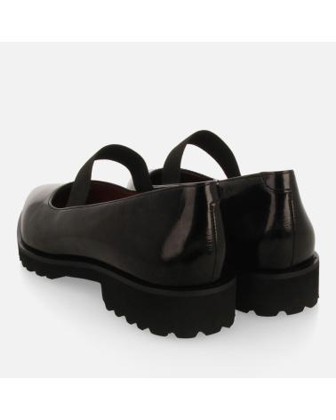 GIOSEPPO BLACK PATENT LEATHER EFFECT BALLERINAS MODEL 73829 NEGRO
