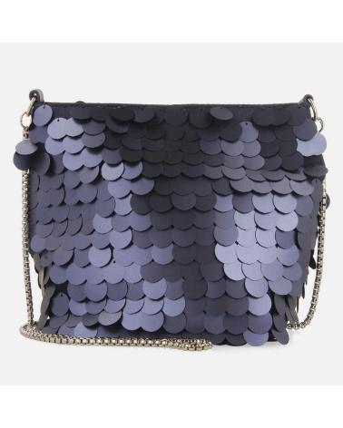 GIOSEPPO BORSA SECCHIELLO BEERZEL 73771 BLU CON PAILLETTES AZUL