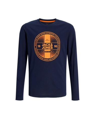 T-SHIRT MANCHES LONGUES JACK & JONES NAVY BLAZER BLEU NAVY BLAZER