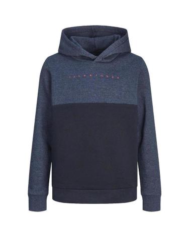 JACK & JONES SUDADERA CON CAPUCHA JACKJONES NAVY BLAZER 12259870 AZUL MARINO AZUL MARINO