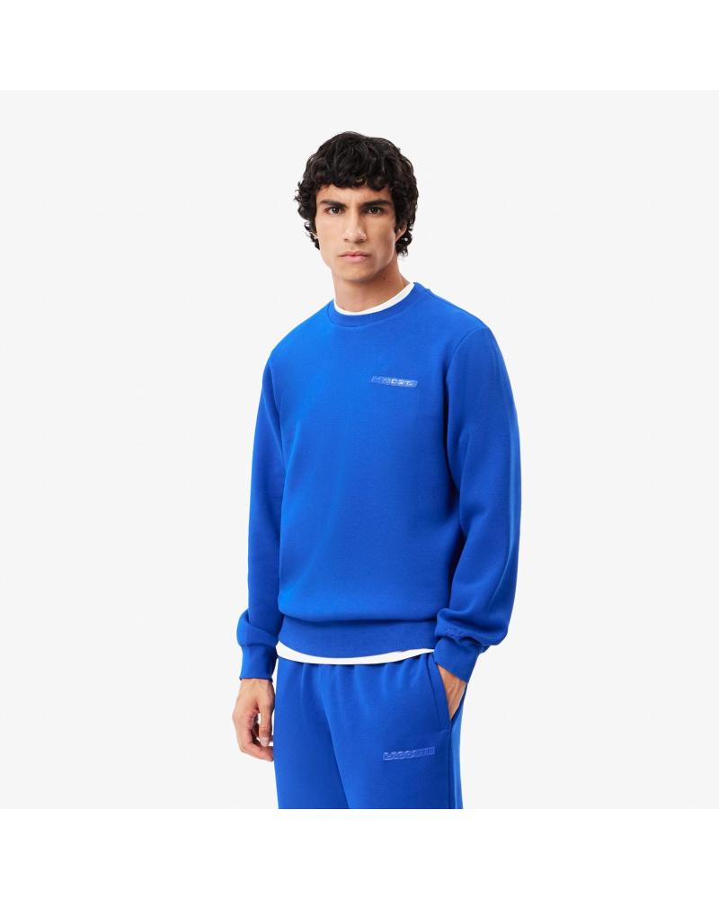 MOLETOM LACOSTE SH2858-00-HJM AZUL AZUL