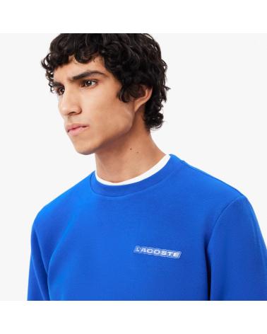 MOLETOM LACOSTE SH2858-00-HJM AZUL AZUL