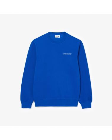 MOLETOM LACOSTE SH2858-00-HJM AZUL AZUL