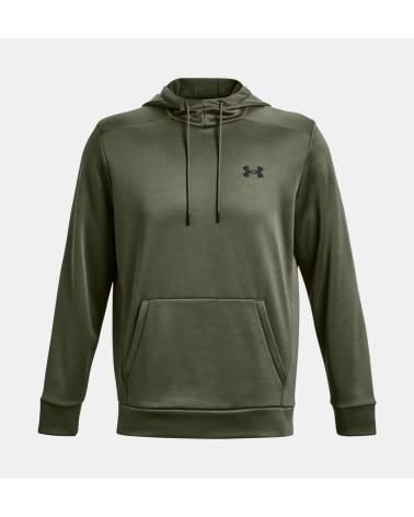 SWEAT À CAPUCHE UNDER ARMOUR FLEECE 1373353 VERT MILITAIRE VERDE